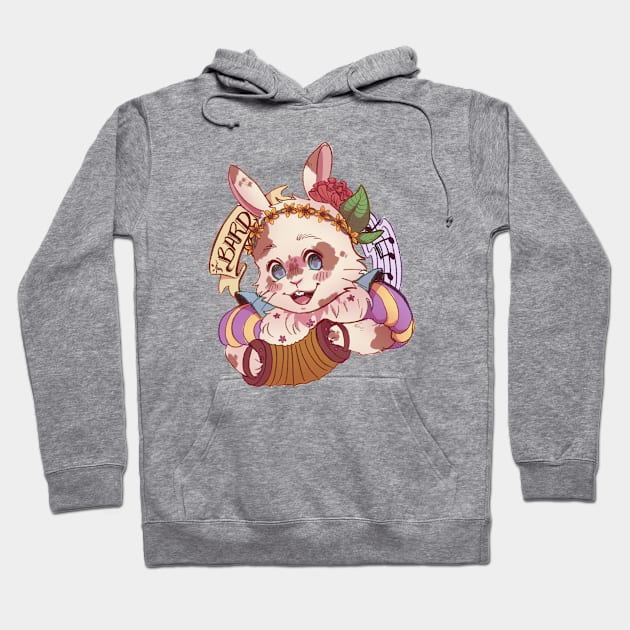 Bard - TTRPG Buns Series Hoodie by ShoonaBee